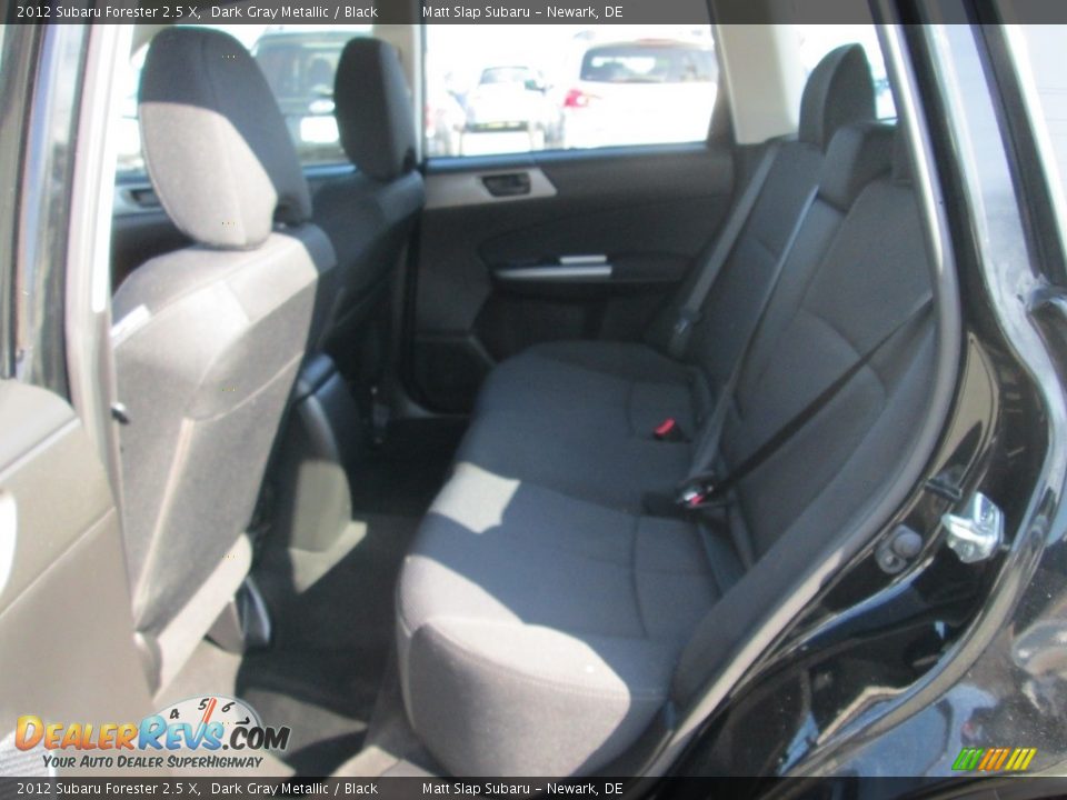 2012 Subaru Forester 2.5 X Dark Gray Metallic / Black Photo #19