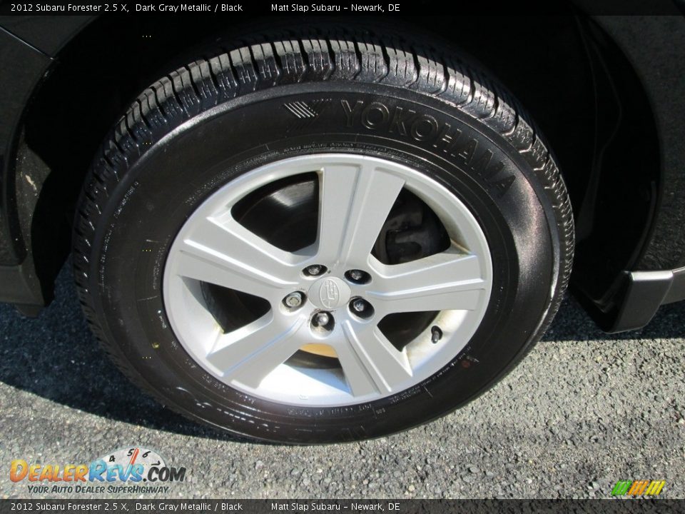 2012 Subaru Forester 2.5 X Dark Gray Metallic / Black Photo #20