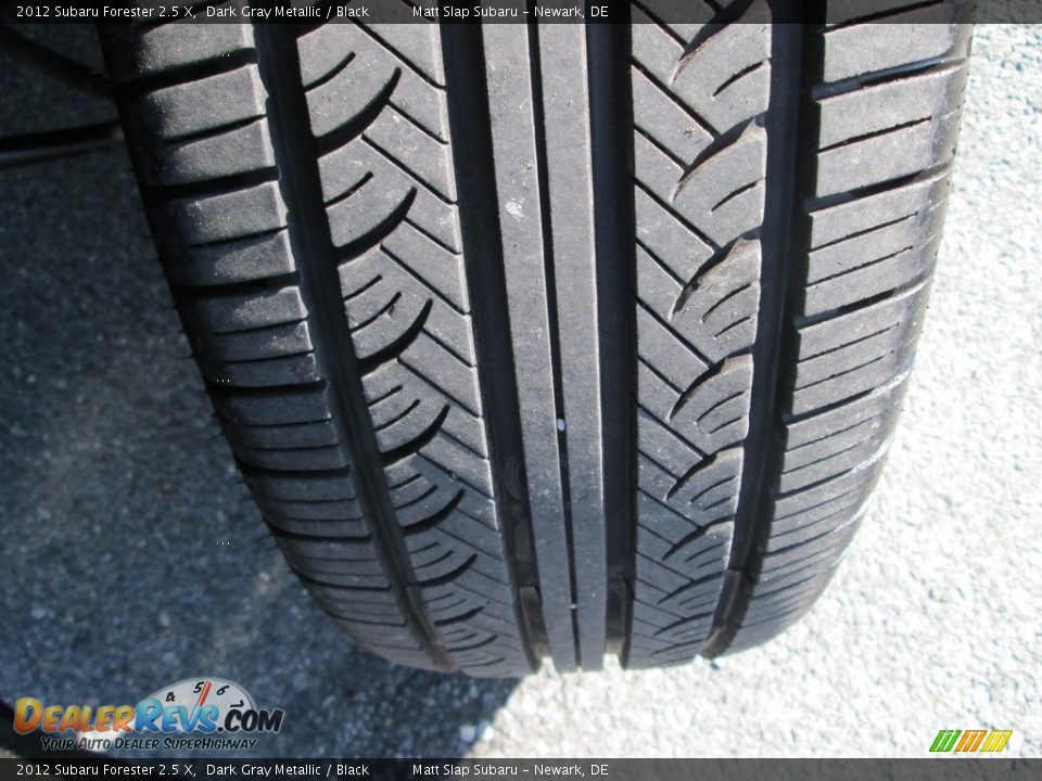 2012 Subaru Forester 2.5 X Dark Gray Metallic / Black Photo #21