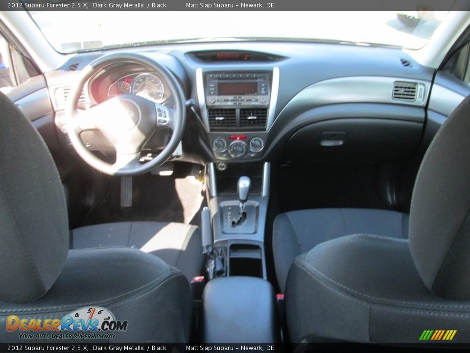 2012 Subaru Forester 2.5 X Dark Gray Metallic / Black Photo #22