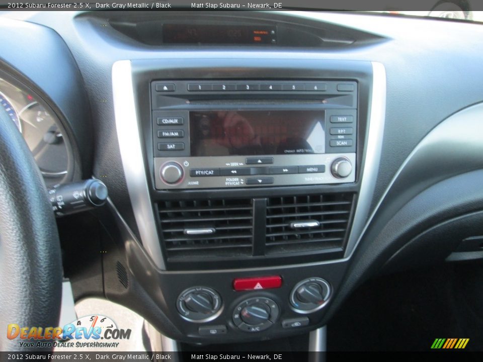 2012 Subaru Forester 2.5 X Dark Gray Metallic / Black Photo #23