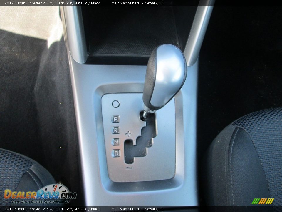 2012 Subaru Forester 2.5 X Dark Gray Metallic / Black Photo #24