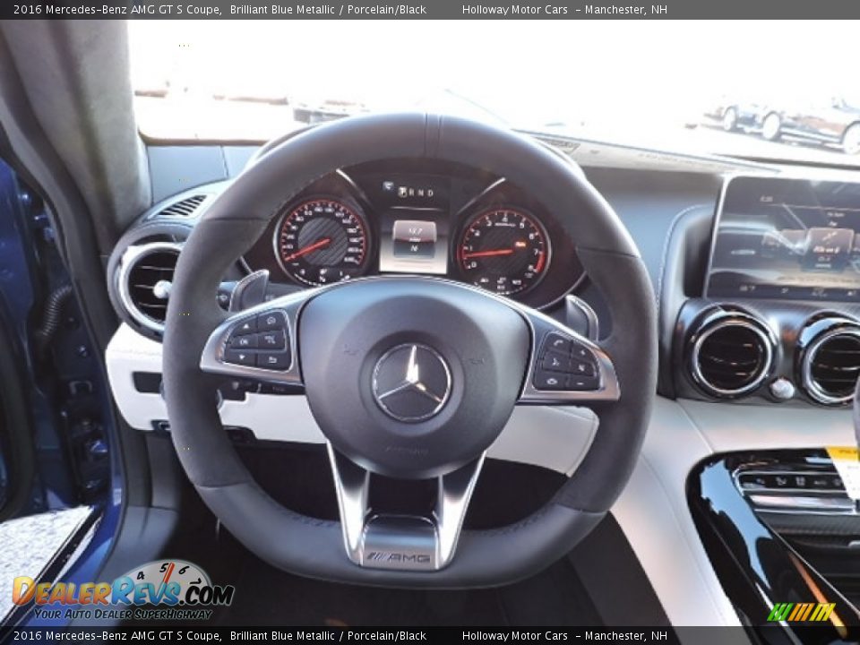 2016 Mercedes-Benz AMG GT S Coupe Steering Wheel Photo #13