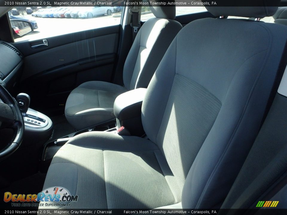 2010 Nissan Sentra 2.0 SL Magnetic Gray Metallic / Charcoal Photo #2