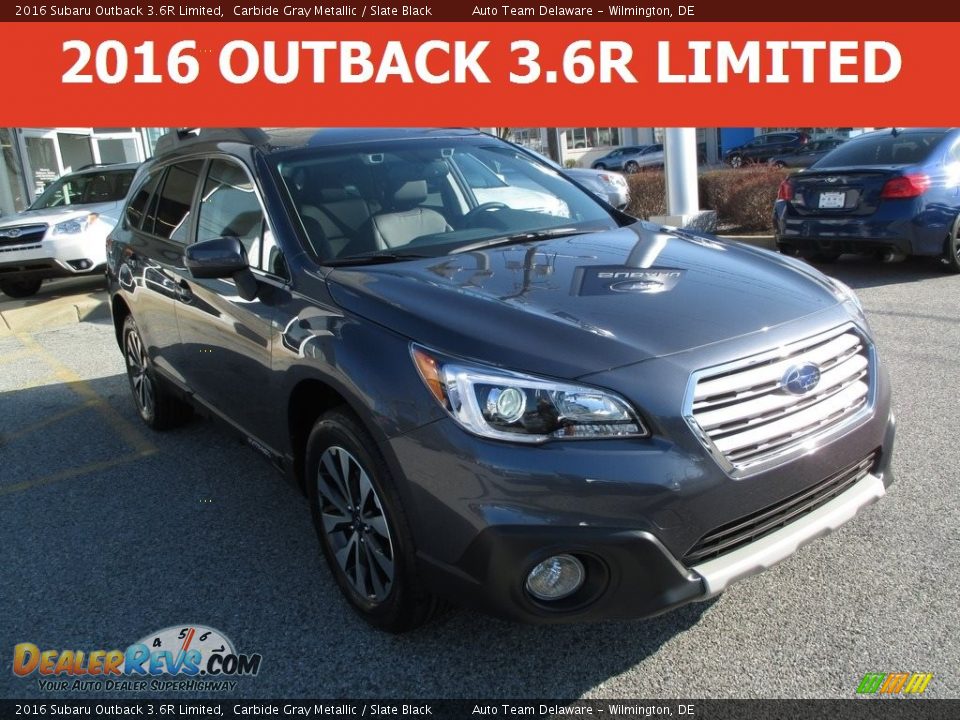 2016 Subaru Outback 3.6R Limited Carbide Gray Metallic / Slate Black Photo #1
