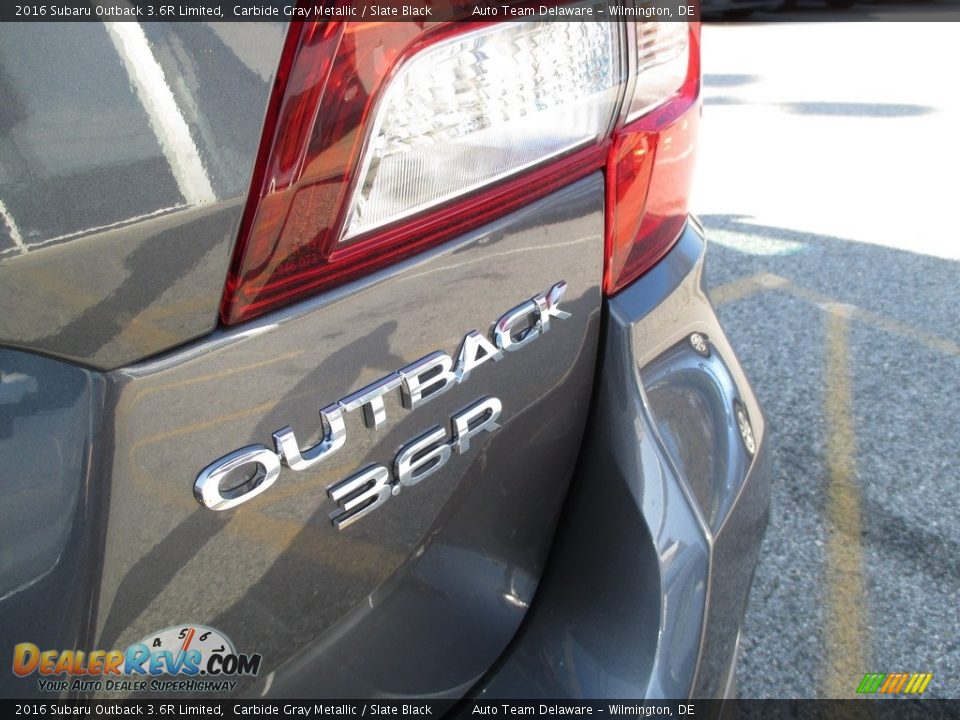 2016 Subaru Outback 3.6R Limited Carbide Gray Metallic / Slate Black Photo #6
