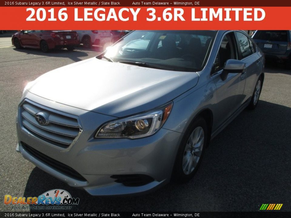 2016 Subaru Legacy 3.6R Limited Ice Silver Metallic / Slate Black Photo #1