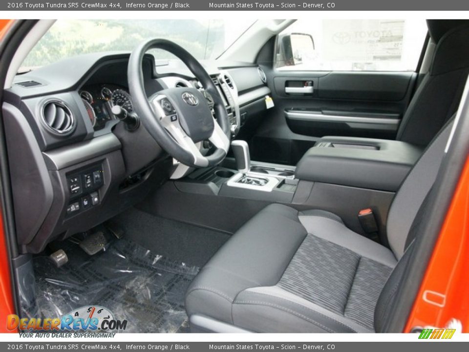 2016 Toyota Tundra SR5 CrewMax 4x4 Inferno Orange / Black Photo #5