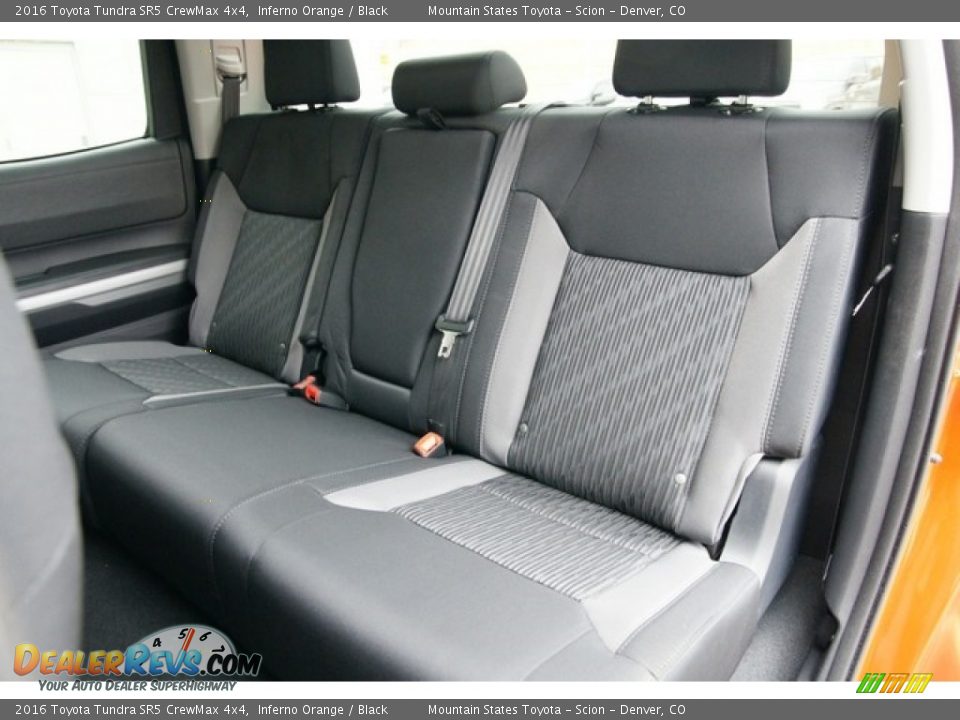 2016 Toyota Tundra SR5 CrewMax 4x4 Inferno Orange / Black Photo #7
