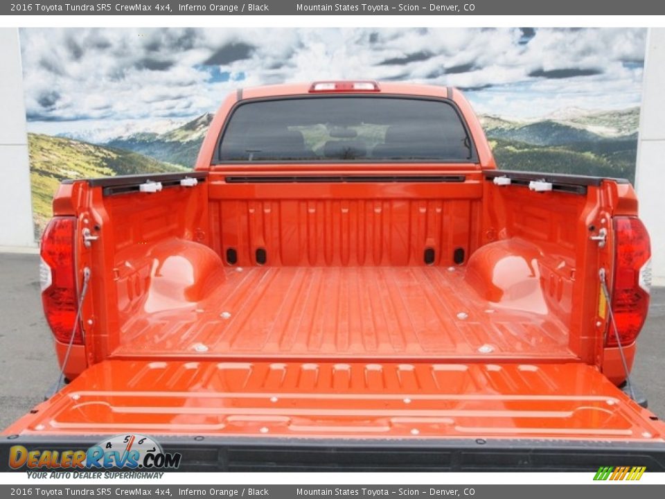 2016 Toyota Tundra SR5 CrewMax 4x4 Inferno Orange / Black Photo #8