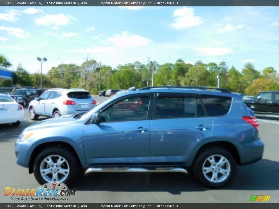 2012 Toyota RAV4 I4 Pacific Blue Metallic / Ash Photo #2