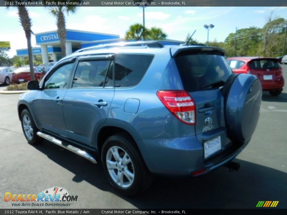 2012 Toyota RAV4 I4 Pacific Blue Metallic / Ash Photo #3