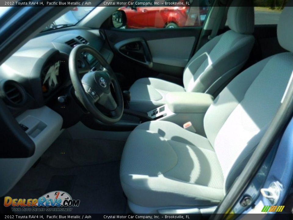 2012 Toyota RAV4 I4 Pacific Blue Metallic / Ash Photo #4