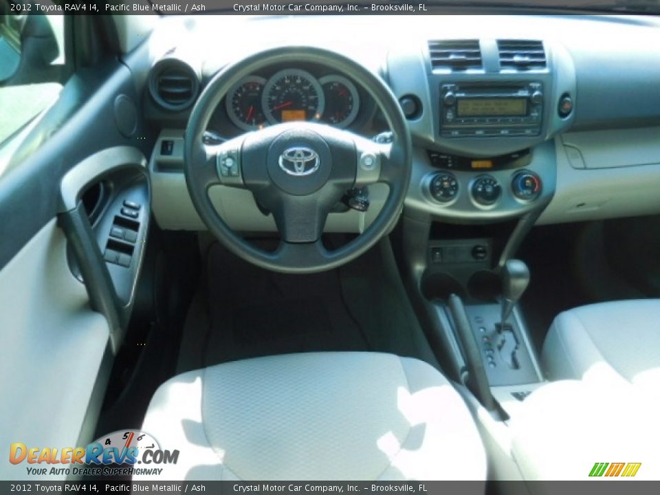 2012 Toyota RAV4 I4 Pacific Blue Metallic / Ash Photo #6