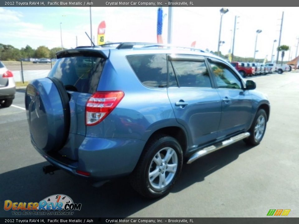 2012 Toyota RAV4 I4 Pacific Blue Metallic / Ash Photo #9