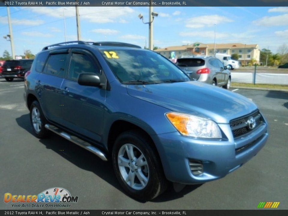 2012 Toyota RAV4 I4 Pacific Blue Metallic / Ash Photo #11