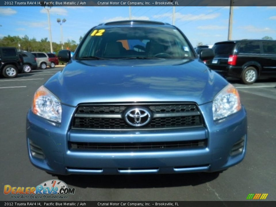 2012 Toyota RAV4 I4 Pacific Blue Metallic / Ash Photo #14