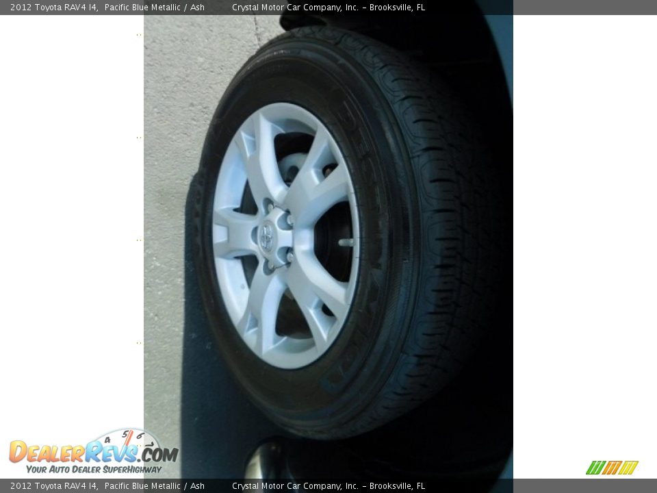 2012 Toyota RAV4 I4 Pacific Blue Metallic / Ash Photo #15