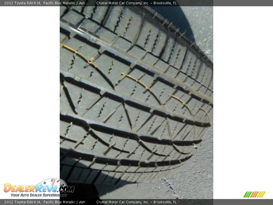 2012 Toyota RAV4 I4 Pacific Blue Metallic / Ash Photo #16