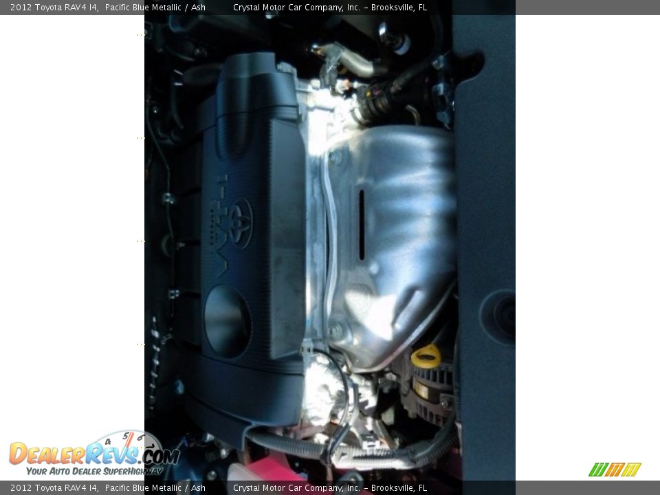 2012 Toyota RAV4 I4 Pacific Blue Metallic / Ash Photo #17