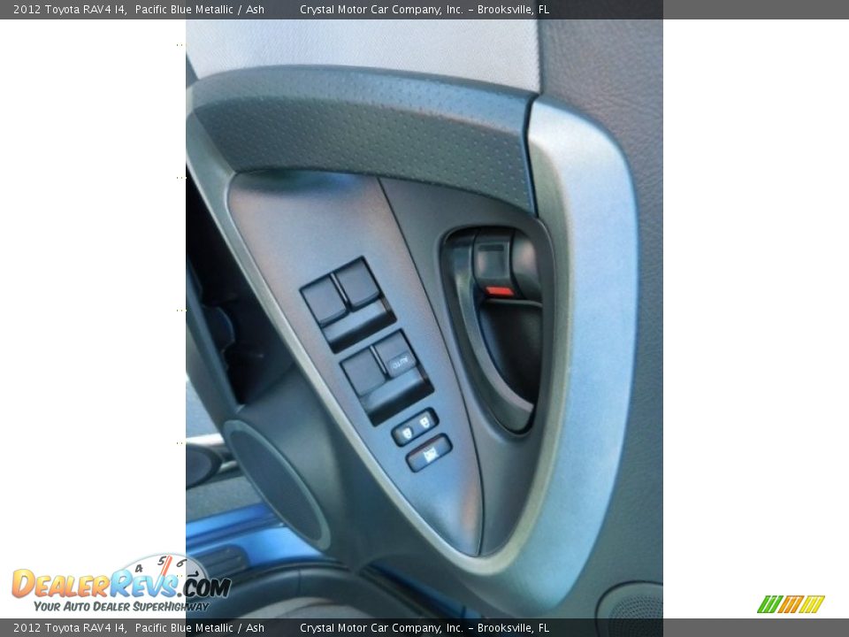 2012 Toyota RAV4 I4 Pacific Blue Metallic / Ash Photo #18