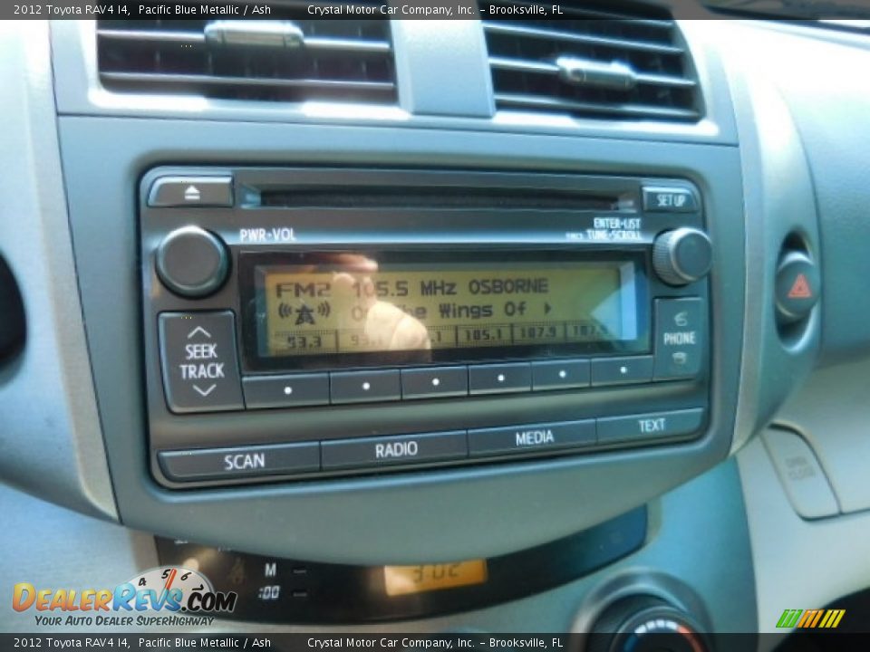 2012 Toyota RAV4 I4 Pacific Blue Metallic / Ash Photo #20