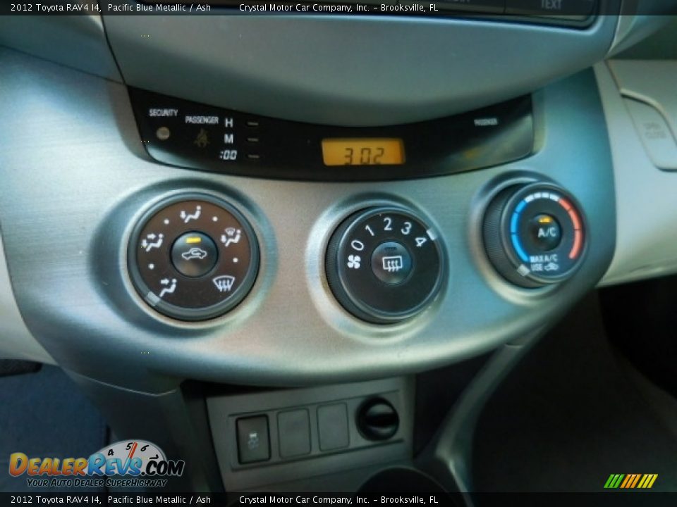 2012 Toyota RAV4 I4 Pacific Blue Metallic / Ash Photo #21