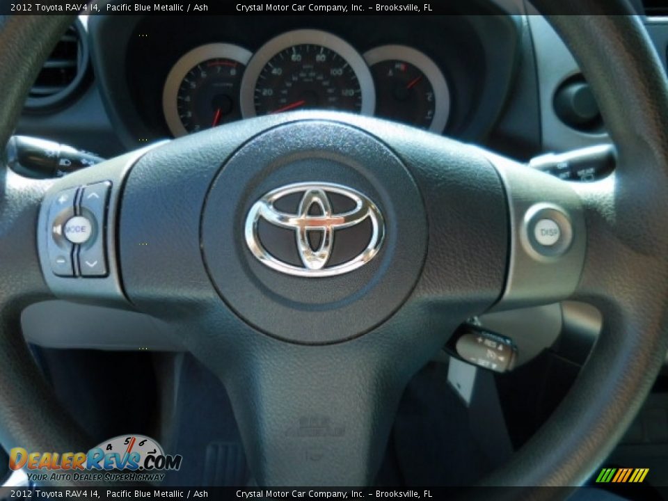 2012 Toyota RAV4 I4 Pacific Blue Metallic / Ash Photo #23