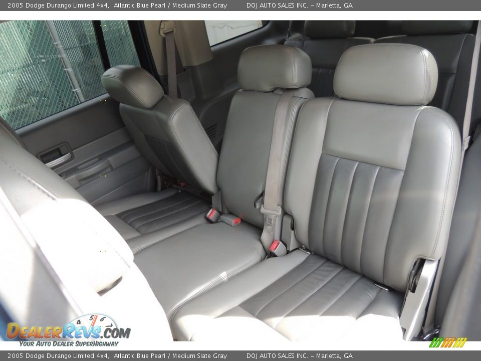 2005 Dodge Durango Limited 4x4 Atlantic Blue Pearl / Medium Slate Gray Photo #15