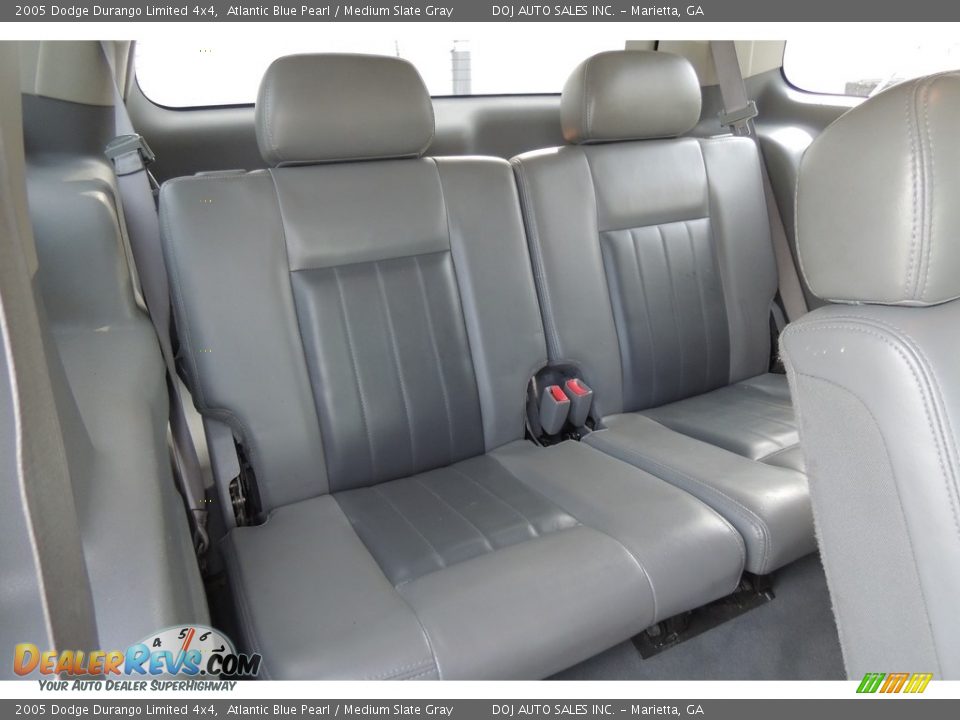 2005 Dodge Durango Limited 4x4 Atlantic Blue Pearl / Medium Slate Gray Photo #16