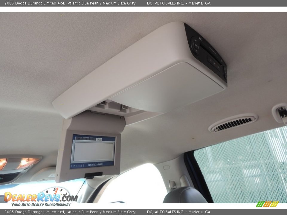 2005 Dodge Durango Limited 4x4 Atlantic Blue Pearl / Medium Slate Gray Photo #23
