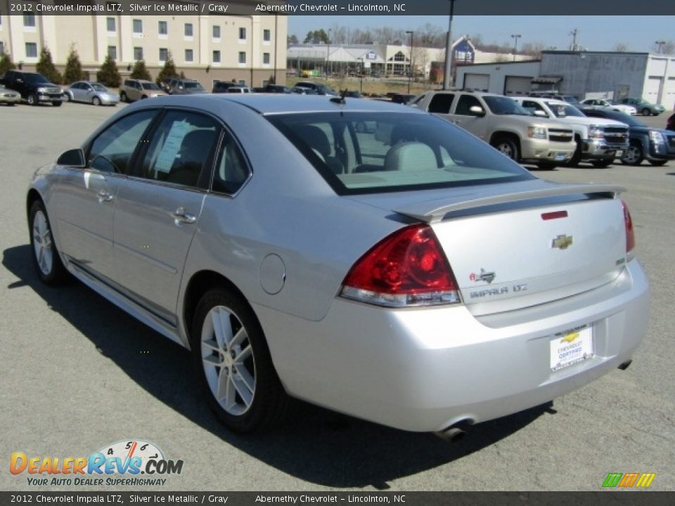 2012 Chevrolet Impala LTZ Silver Ice Metallic / Gray Photo #4