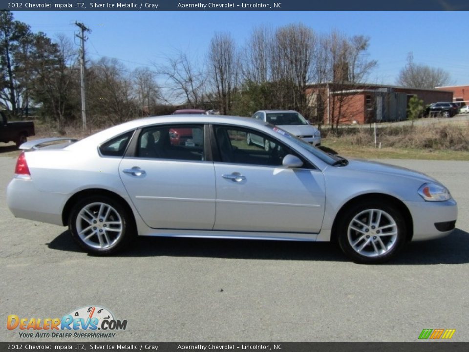 2012 Chevrolet Impala LTZ Silver Ice Metallic / Gray Photo #6