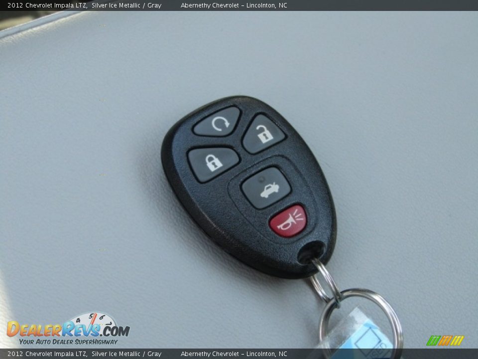 2012 Chevrolet Impala LTZ Silver Ice Metallic / Gray Photo #15