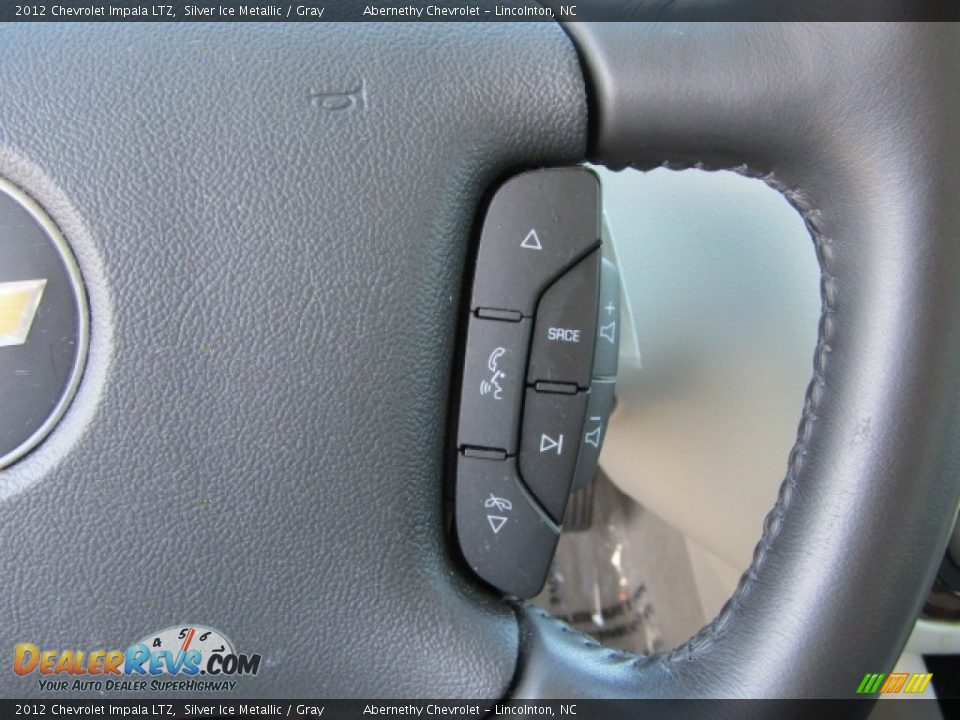 2012 Chevrolet Impala LTZ Silver Ice Metallic / Gray Photo #16