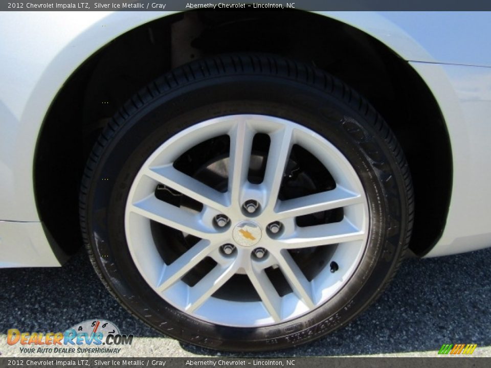 2012 Chevrolet Impala LTZ Silver Ice Metallic / Gray Photo #28