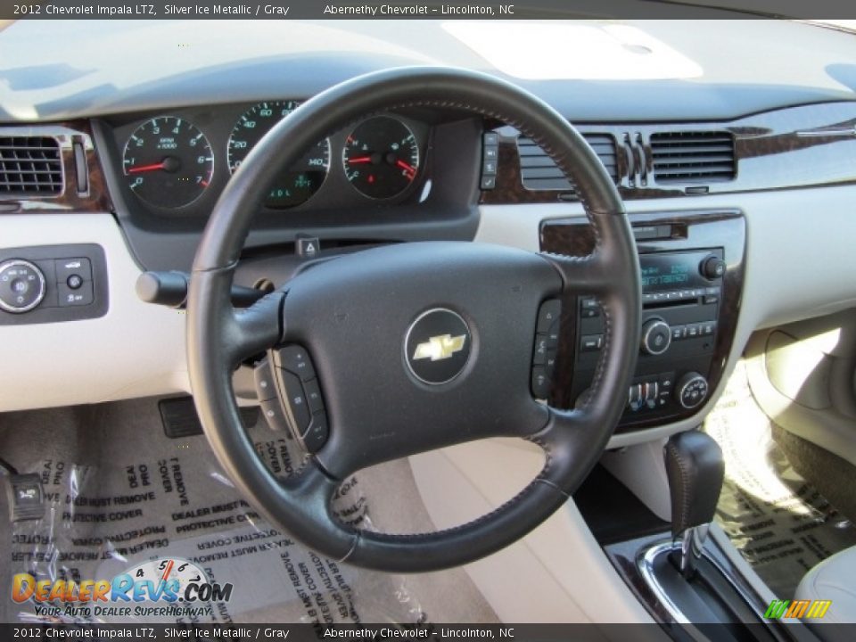 2012 Chevrolet Impala LTZ Silver Ice Metallic / Gray Photo #30