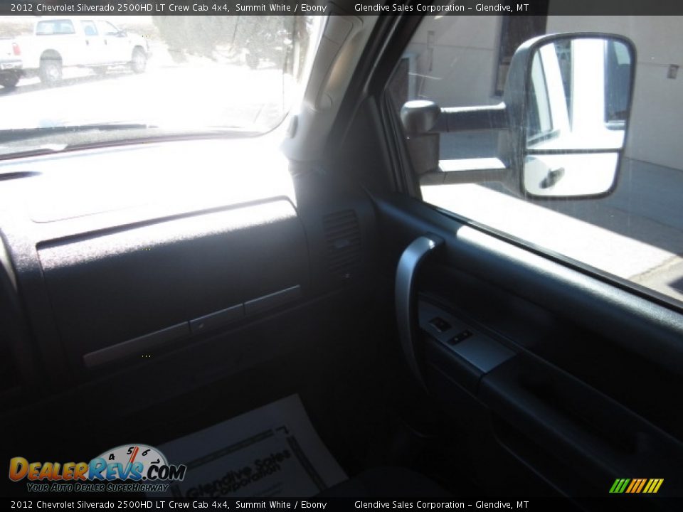 2012 Chevrolet Silverado 2500HD LT Crew Cab 4x4 Summit White / Ebony Photo #22