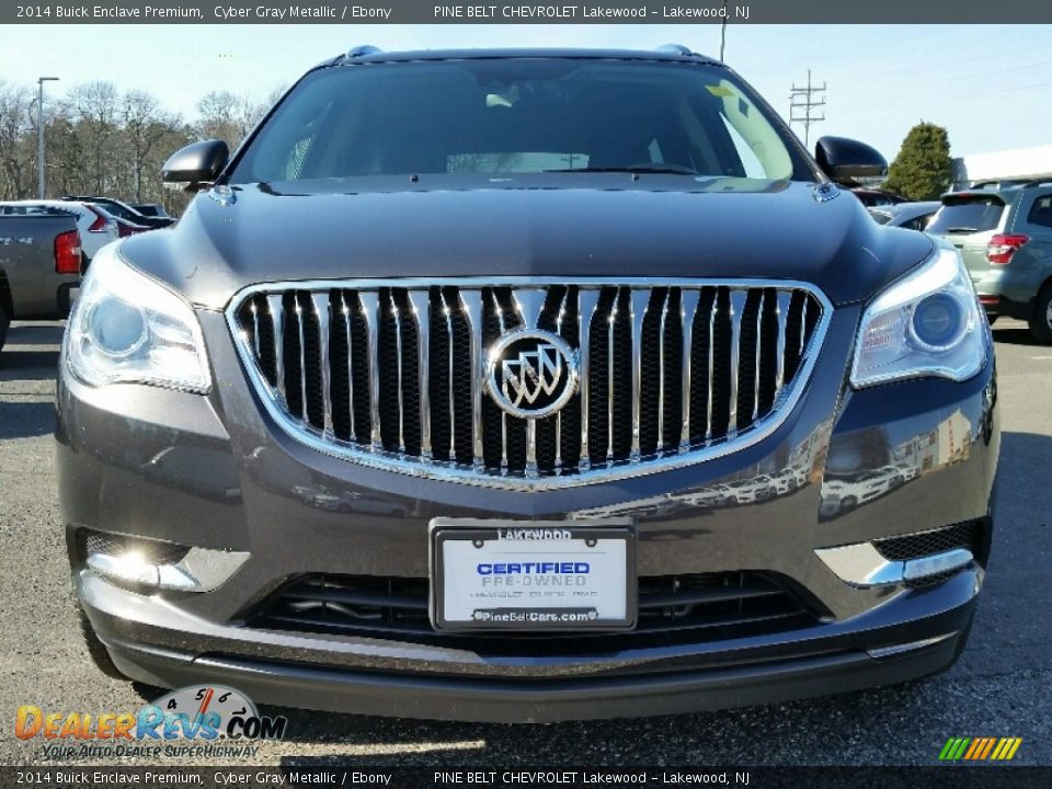 2014 Buick Enclave Premium Cyber Gray Metallic / Ebony Photo #2