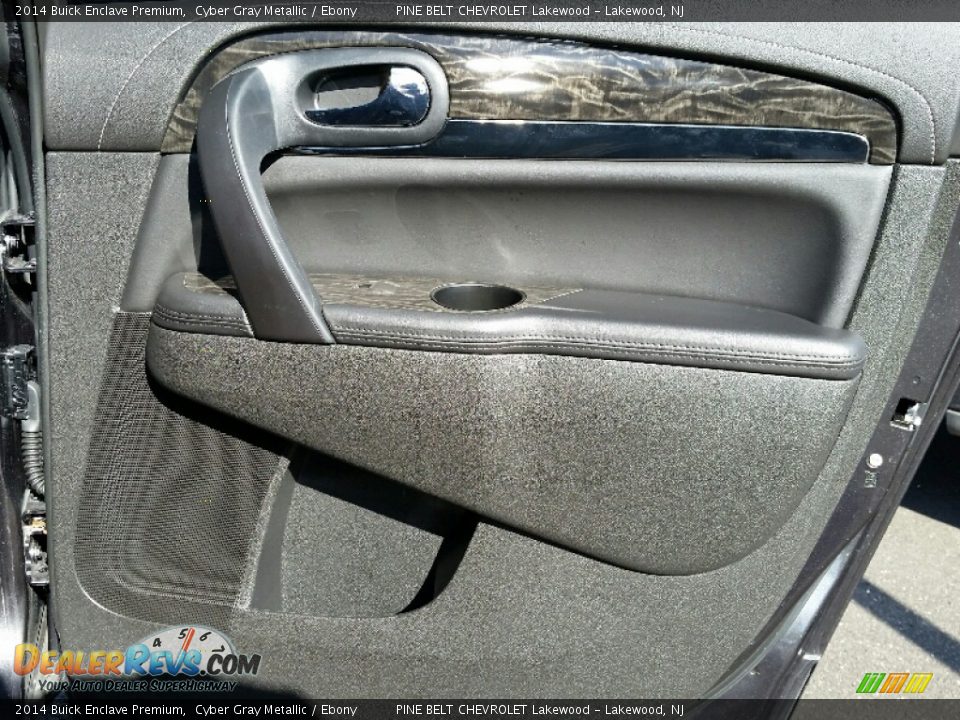 2014 Buick Enclave Premium Cyber Gray Metallic / Ebony Photo #22