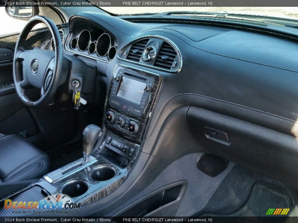 2014 Buick Enclave Premium Cyber Gray Metallic / Ebony Photo #26