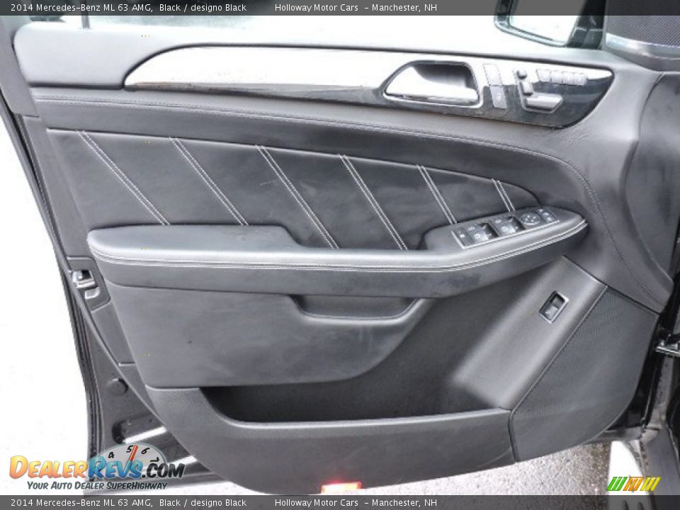 Door Panel of 2014 Mercedes-Benz ML 63 AMG Photo #10