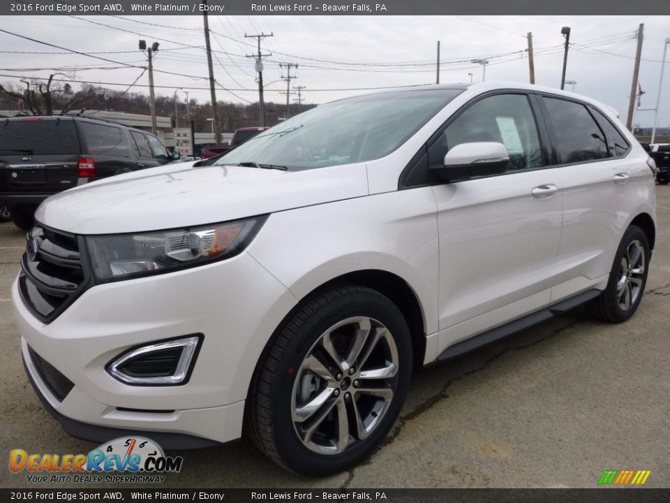 Front 3/4 View of 2016 Ford Edge Sport AWD Photo #6