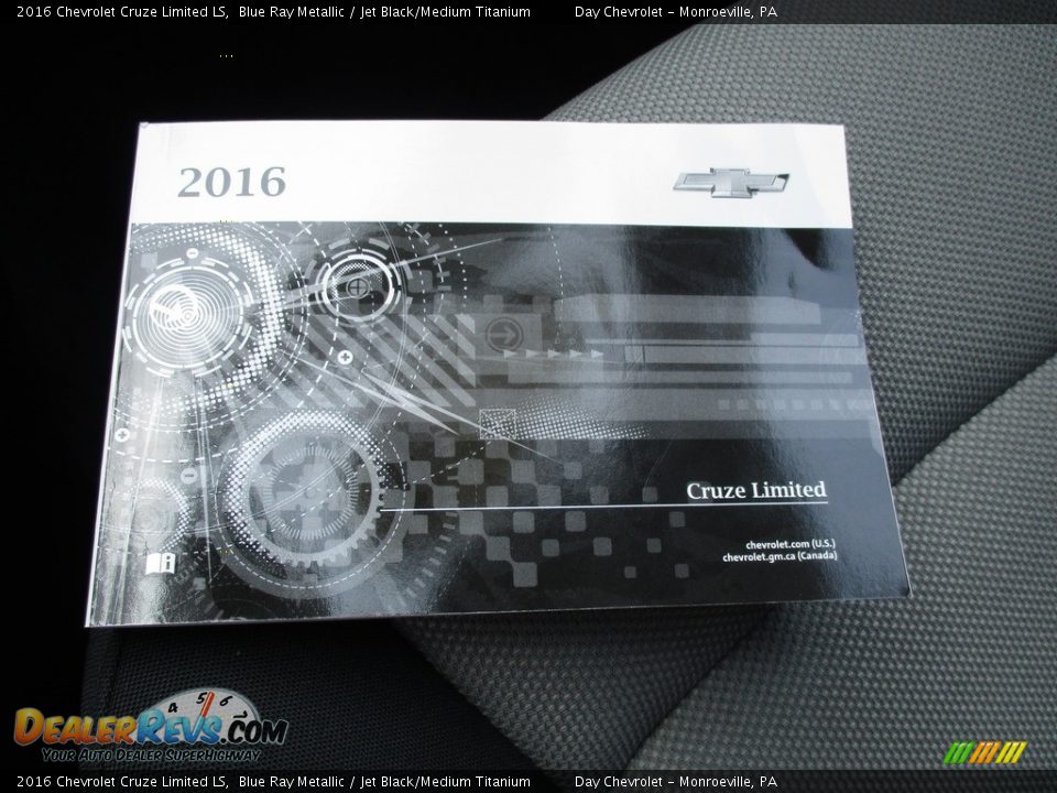 2016 Chevrolet Cruze Limited LS Blue Ray Metallic / Jet Black/Medium Titanium Photo #30