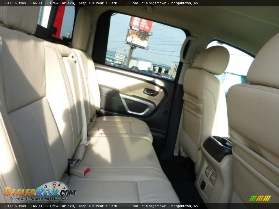 2016 Nissan TITAN XD SV Crew Cab 4x4 Deep Blue Pearl / Black Photo #6
