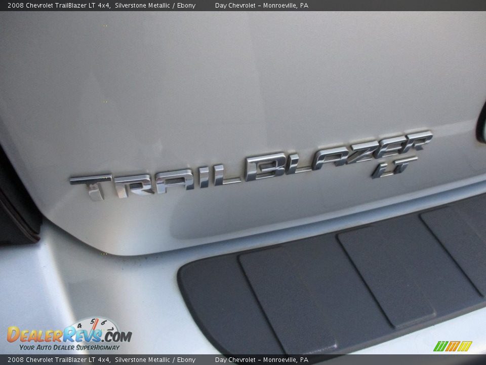 2008 Chevrolet TrailBlazer LT 4x4 Silverstone Metallic / Ebony Photo #7
