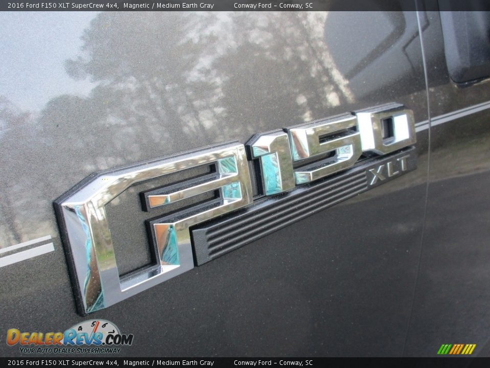 2016 Ford F150 XLT SuperCrew 4x4 Magnetic / Medium Earth Gray Photo #11
