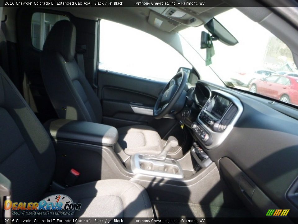 2016 Chevrolet Colorado LT Extended Cab 4x4 Black / Jet Black Photo #3