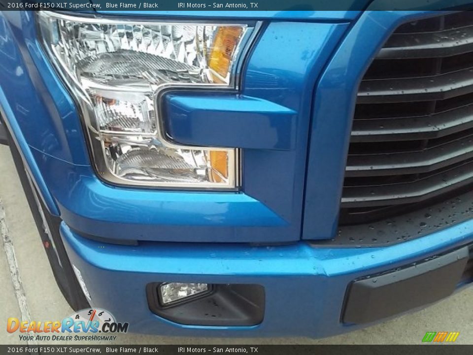 2016 Ford F150 XLT SuperCrew Blue Flame / Black Photo #11