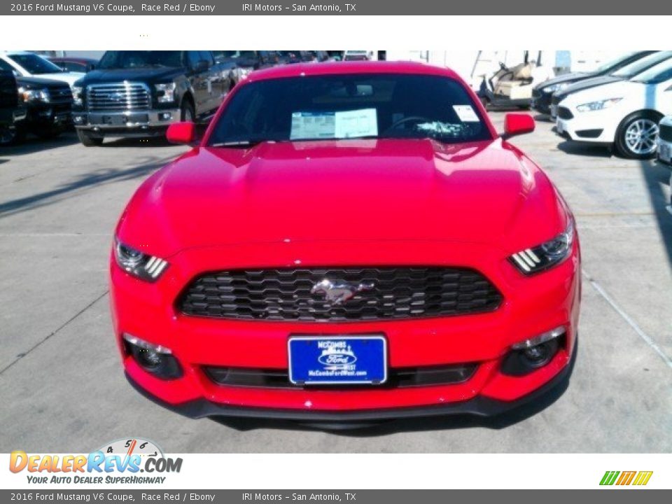 2016 Ford Mustang V6 Coupe Race Red / Ebony Photo #6